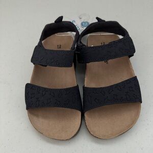 Carter's Navy Fish Animal Print Indy CS24K02H Sandal Toddler Boys Size 12